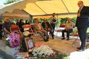 The memorial ceremony of the late professor Bahadori was held in Behesht Zahra