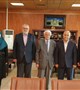 Visiting of Dr. Bahadori head of alumni office and other responsible with chancellor of University/Dr. Karimi Emphasized on … 