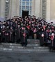 Holding graduation celebration of medicines, entrance 1982 contemporary with 27th graduation Year 