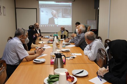 Dr. Bahadori in professor house meeting said:’ sacrificing of Iranian medical team in corona virus outbreak is unique’ 